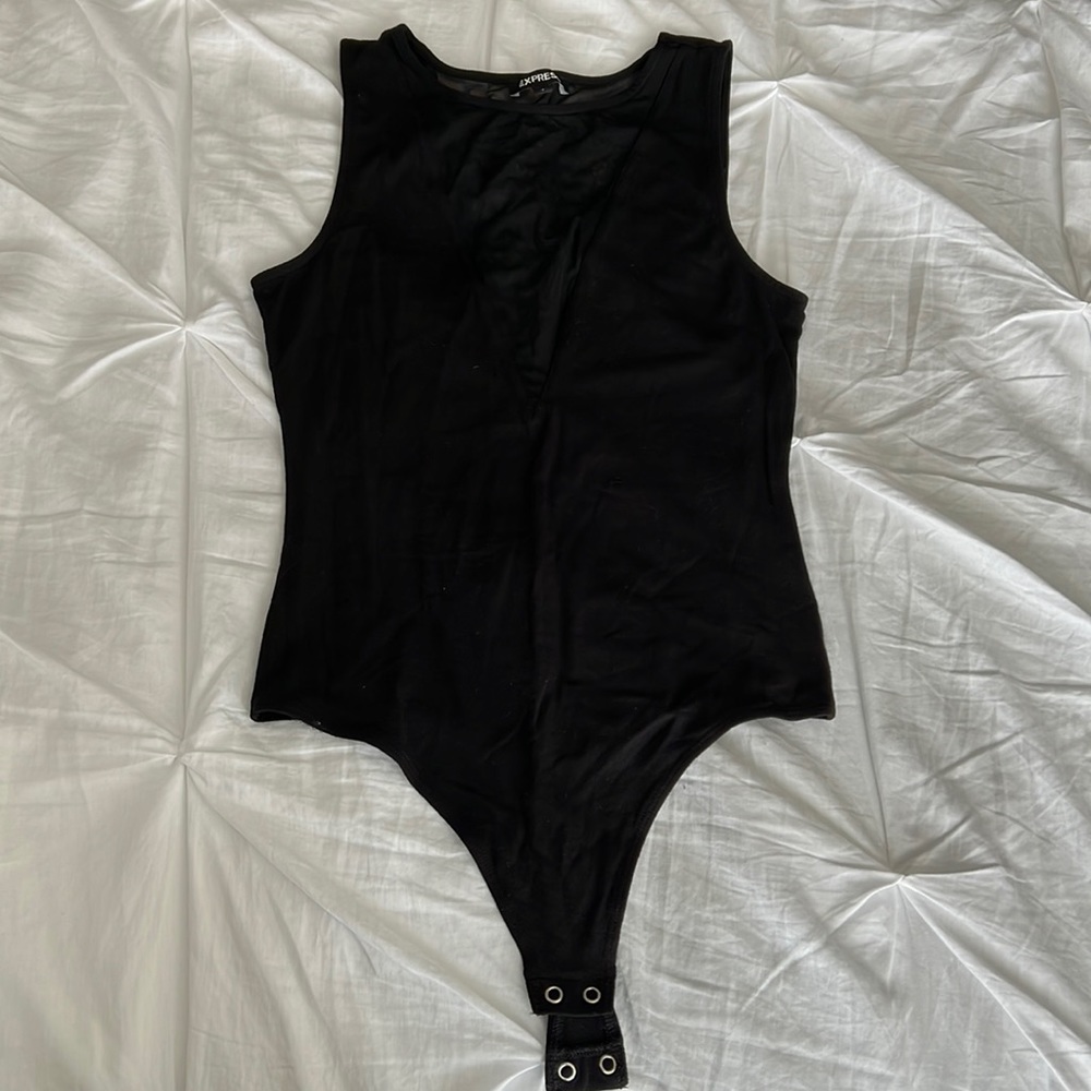 Express black bodysuit size S/P